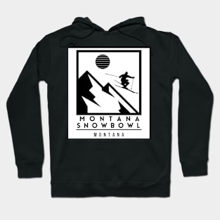 Montana Snowbowl ski Montana USA Hoodie